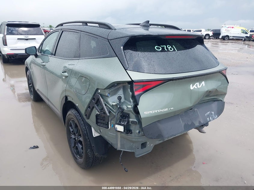 2024 Kia Sportage VIN 5XYK7CDF9RG204405 IAAI salvage auction — REAR END, Original (Texas), sold $11,775 on 2026-07-15 (photo 3)