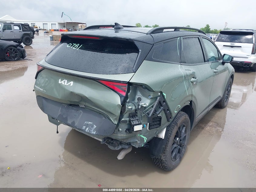 2024 Kia Sportage VIN 5XYK7CDF9RG204405 IAAI salvage auction — REAR END, Original (Texas), sold $11,775 on 2026-07-15 (photo 4)