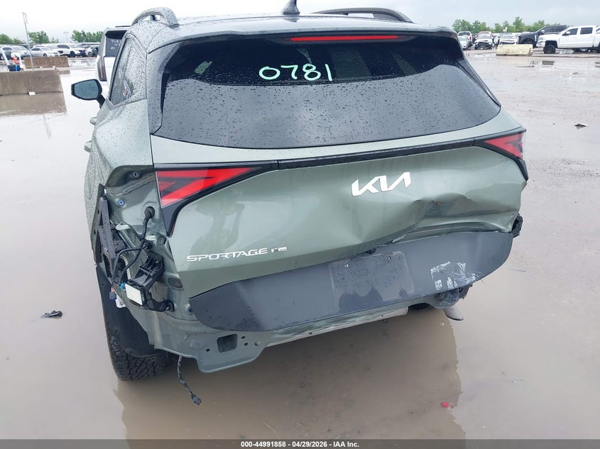 2024 Kia Sportage VIN 5XYK7CDF9RG204405 IAAI salvage auction — REAR END, Original (Texas), sold $11,775 on 2026-07-15 (photo 6)