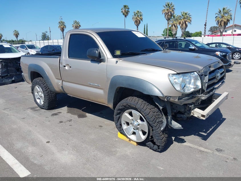 2008 Toyota Tacoma VIN 5TEPX42N08Z562499 IAAI salvage auction — FRONT END, Salvage (California), sold $5,700 on 2026-07-16 (photo 1)