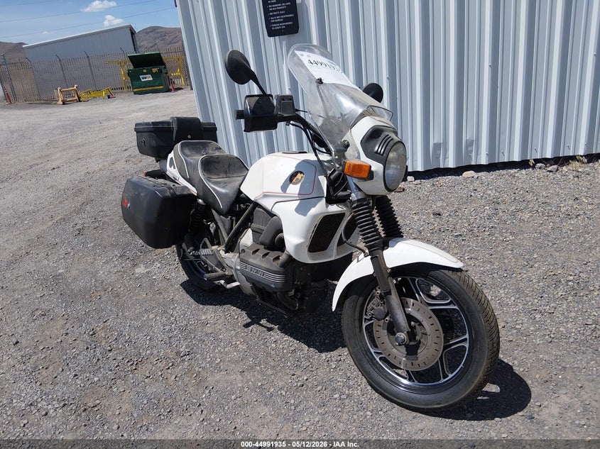 1988 BMW K75 VIN WB1057400J0132551 IAAI salvage auction — NORMAL WEAR, Regular (Nevada), sold $100 on 2026-07-10 (photo 1)