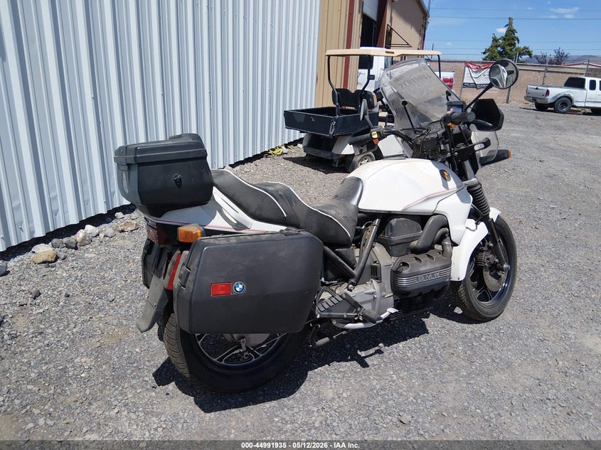 1988 BMW K75 VIN WB1057400J0132551 IAAI salvage auction — NORMAL WEAR, Regular (Nevada), sold $100 on 2026-07-10 (photo 4)