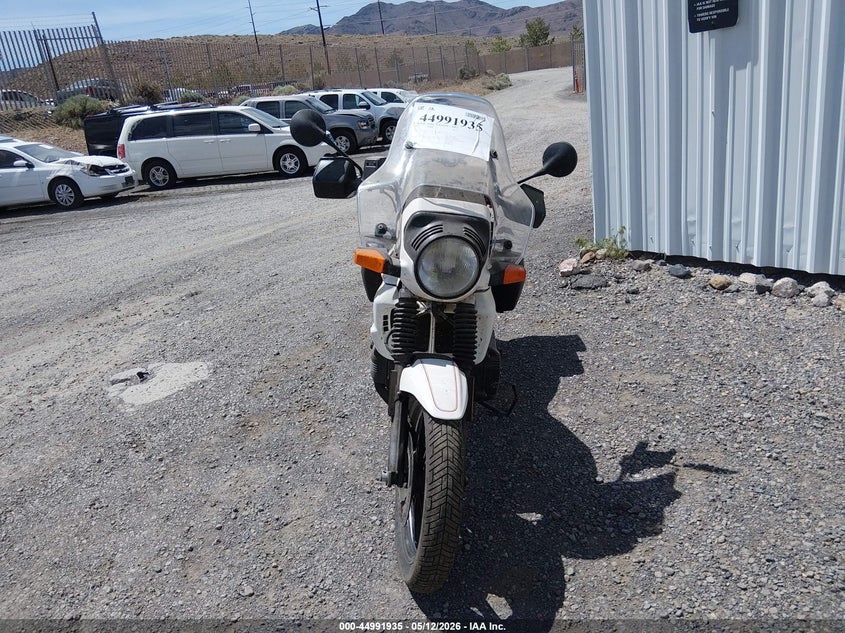1988 BMW K75 VIN WB1057400J0132551 IAAI salvage auction — NORMAL WEAR, Regular (Nevada), sold $100 on 2026-07-10 (photo 5)