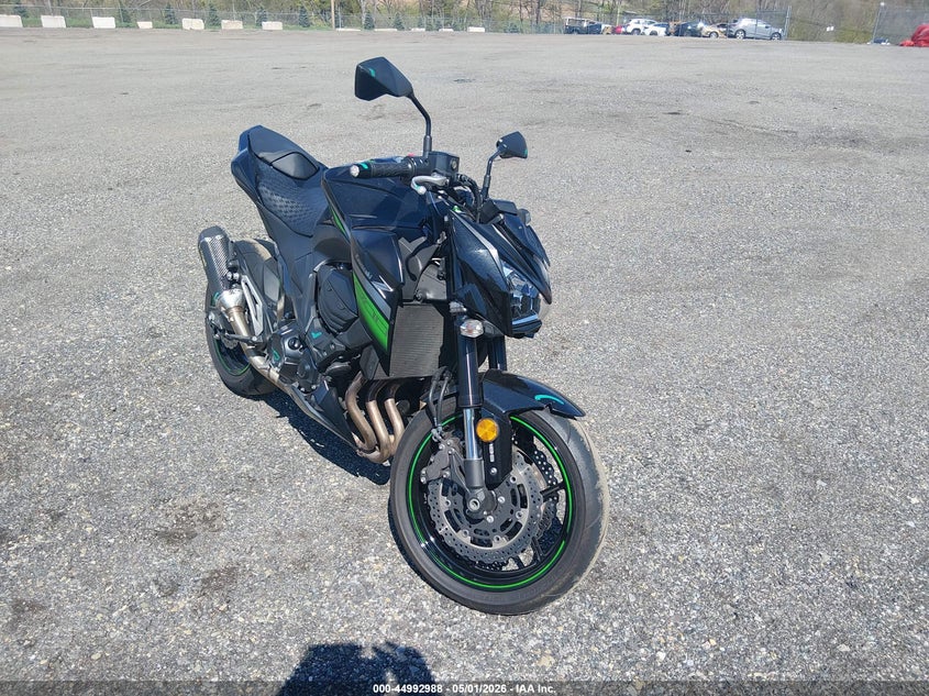 2016 Kawasaki Zr VIN JKBZRCB15GDA13231 IAAI salvage auction — LEFT SIDE, Salvage (New Jersey), sold $825 on 2026-07-21 (photo 1)