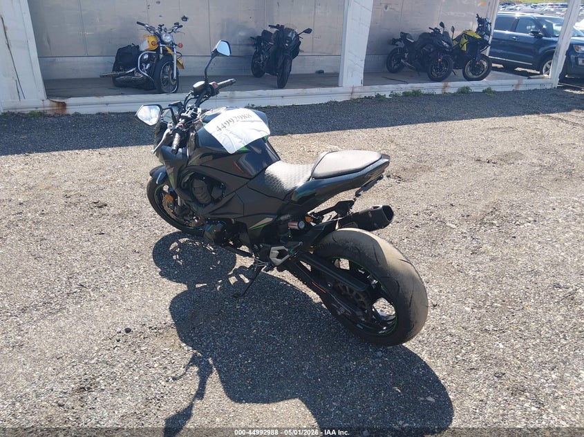 2016 Kawasaki Zr VIN JKBZRCB15GDA13231 IAAI salvage auction — LEFT SIDE, Salvage (New Jersey), sold $825 on 2026-07-21 (photo 3)