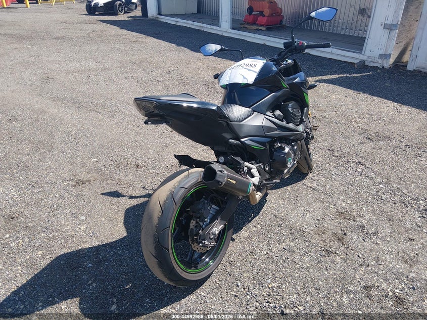 2016 Kawasaki Zr VIN JKBZRCB15GDA13231 IAAI salvage auction — LEFT SIDE, Salvage (New Jersey), sold $825 on 2026-07-21 (photo 4)