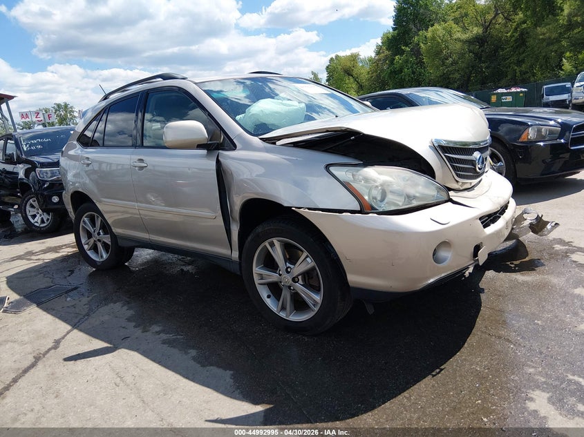 2006 Lexus Rx 400h VIN JTJHW31U860041549 IAAI salvage auction — FRONT END, Salvage - Greater Than 75% (Maryland), sold $550 on 2026-07-09 (photo 1)