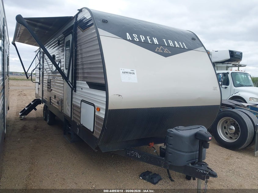 2021 Dutchman Aspen trail VIN 4YDT27923M8923923 IAAI salvage auction — HAIL, Salvage (Minnesota), sold $4,250 on 2026-07-11 (photo 1)