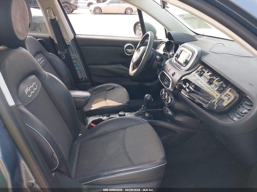 2017 Fiat 500x VIN ZFBCFXCB1HP594301 IAAI salvage auction — LEFT REAR, Original (Texas), sold $1,150 on 2026-08-10 (photo 5)