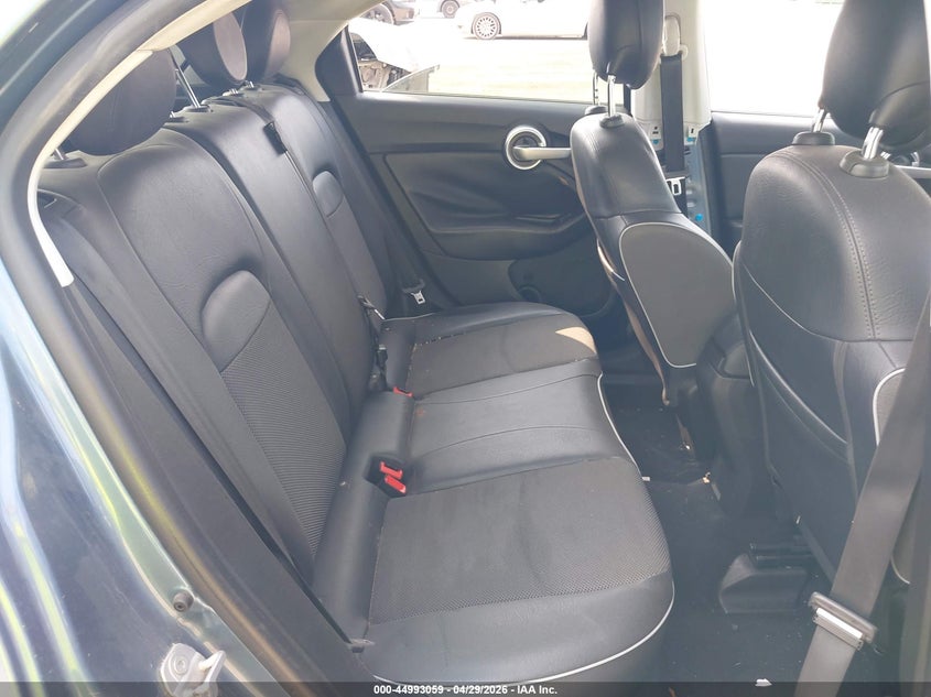 2017 Fiat 500x VIN ZFBCFXCB1HP594301 IAAI salvage auction — LEFT REAR, Original (Texas), sold $1,150 on 2026-08-10 (photo 8)