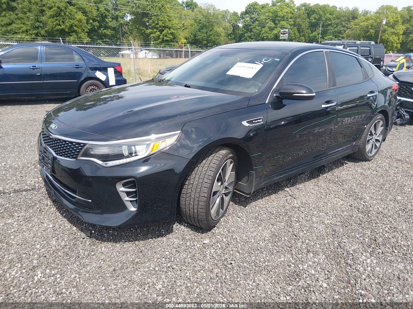 2016 Kia Optima VIN 5XXGW4L20GG077042 IAAI salvage auction — LEFT SIDE, Salvage (South Carolina), sold $1,050 on 2026-07-21 (photo 2)