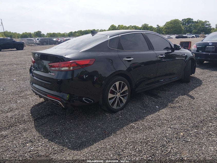 2016 Kia Optima VIN 5XXGW4L20GG077042 IAAI salvage auction — LEFT SIDE, Salvage (South Carolina), sold $1,050 on 2026-07-21 (photo 4)