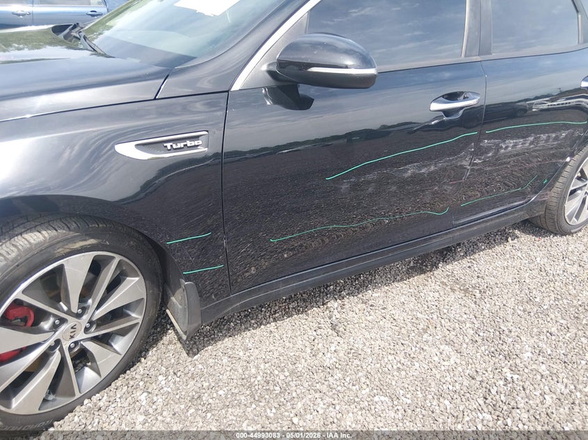2016 Kia Optima VIN 5XXGW4L20GG077042 IAAI salvage auction — LEFT SIDE, Salvage (South Carolina), sold $1,050 on 2026-07-21 (photo 6)
