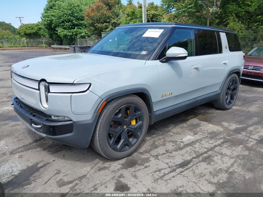 2023 Rivian R1s VIN 7PDSGABA4PN025716 IAAI salvage auction — FRONT & REAR, Salvage (North Carolina), sold $21,150 on 2026-07-09 (photo 2)