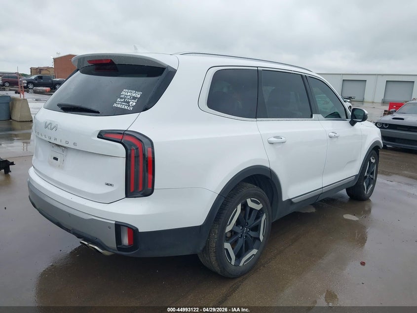 2023 Kia Telluride VIN 5XYP3DGC8PG379721 IAAI salvage auction — RIGHT SIDE, Salvage Title, sold $10,500 on 2026-07-29 (photo 4)