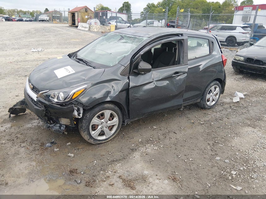 2020 Chevrolet Spark VIN KL8CB6SA4LC412482 IAAI salvage auction — ROLLOVER, Non-Repairable Certificate (West Virginia), sold $200 on 2026-07-15 (photo 2)