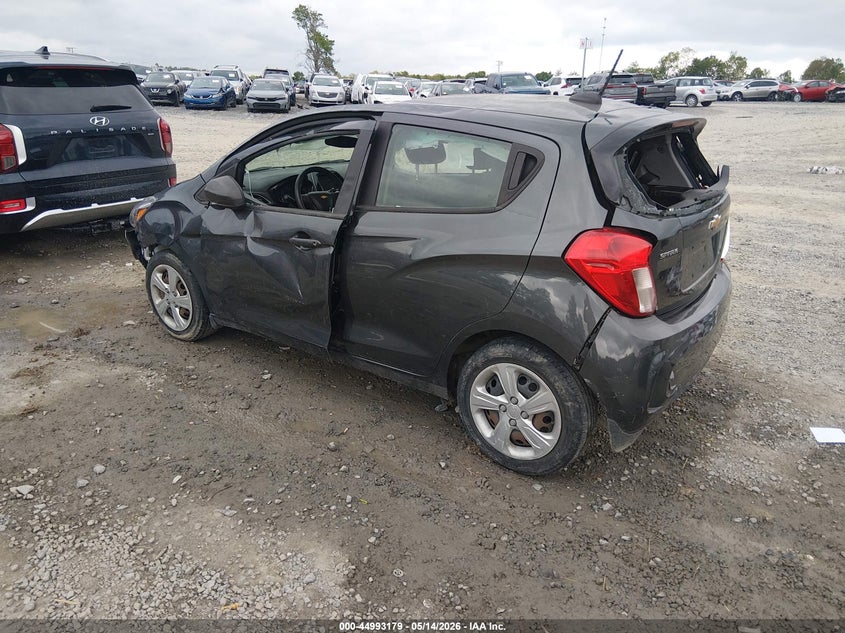 2020 Chevrolet Spark VIN KL8CB6SA4LC412482 IAAI salvage auction — ROLLOVER, Non-Repairable Certificate (West Virginia), sold $200 on 2026-07-15 (photo 3)