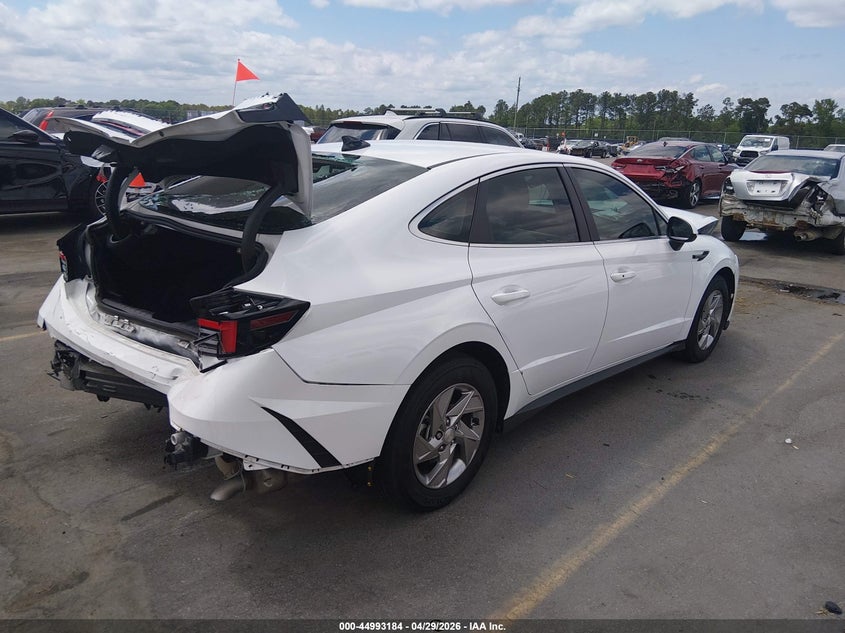 2025 Hyundai Sonata VIN KMHL24JA7SA472727 IAAI salvage auction — FRONT & REAR, Salvage (South Carolina), sold $5,050 on 2026-07-29 (photo 4)