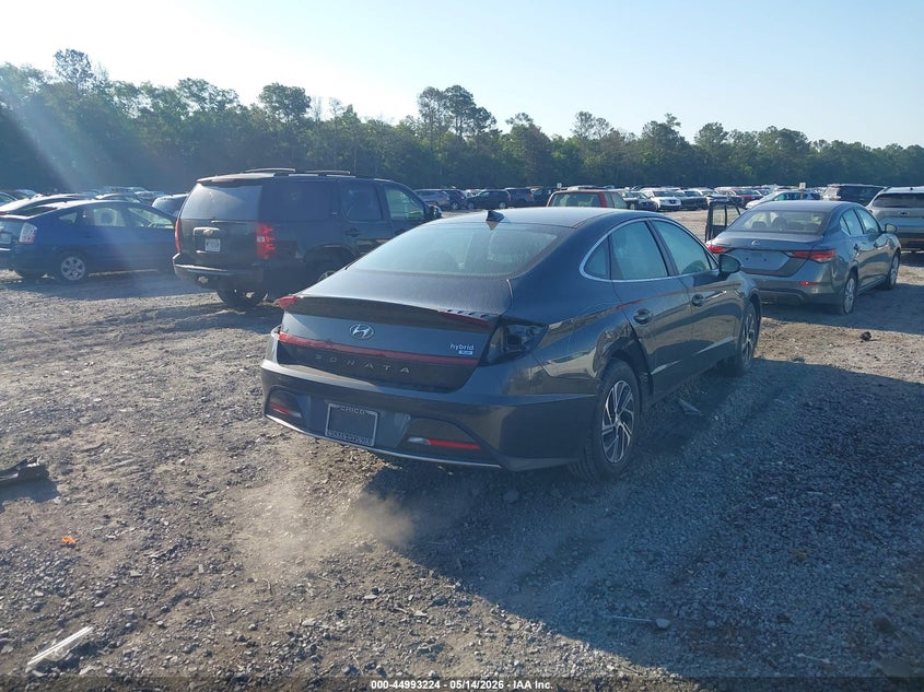 2023 Hyundai Sonata VIN KMHL24JJ8PA081559 IAAI salvage auction — RIGHT REAR, Salvage (Idaho), sold $7,400 on 2026-07-07 (photo 4)