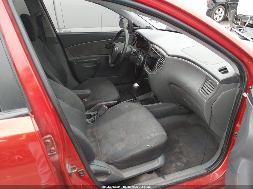 2007 Kia Rio VIN KNADE123376243144 IAAI salvage auction — REAR END, Salvage (Texas), sold $200 on 2026-07-14 (photo 5)