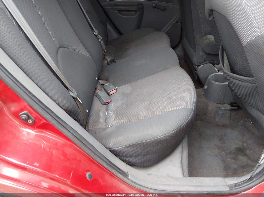 2007 Kia Rio VIN KNADE123376243144 IAAI salvage auction — REAR END, Salvage (Texas), sold $200 on 2026-07-14 (photo 8)