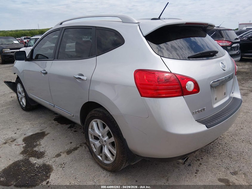 2013 Nissan Rogue VIN JN8AS5MV4DW625025 IAAI salvage auction — FRONT END, Salvage Title, sold $25 on 2026-07-28 (photo 3)