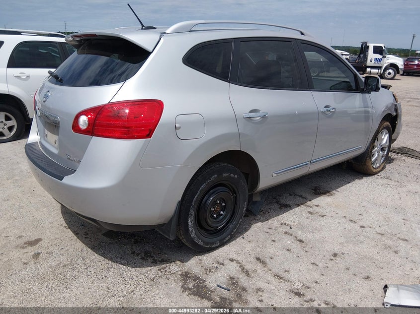 2013 Nissan Rogue VIN JN8AS5MV4DW625025 IAAI salvage auction — FRONT END, Salvage Title, sold $25 on 2026-07-28 (photo 4)