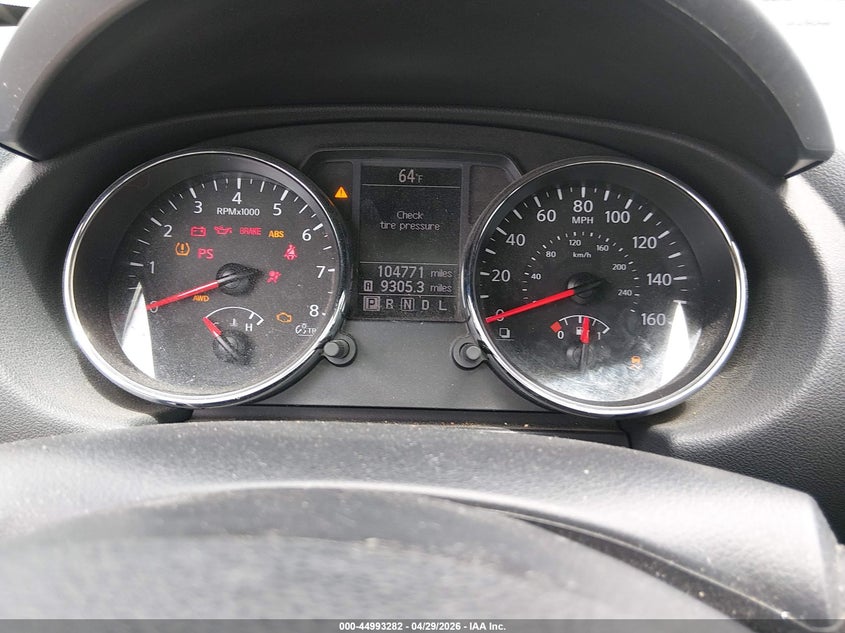 2013 Nissan Rogue VIN JN8AS5MV4DW625025 IAAI salvage auction — FRONT END, Salvage Title, sold $25 on 2026-07-28 (photo 7)