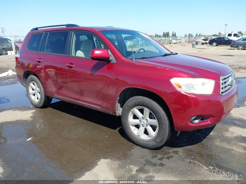 2008 Toyota Highlander VIN JTEES41A082097811 IAAI salvage auction — REAR END, Salvage (Arizona), sold $1,650 on 2026-08-01 (photo 1)