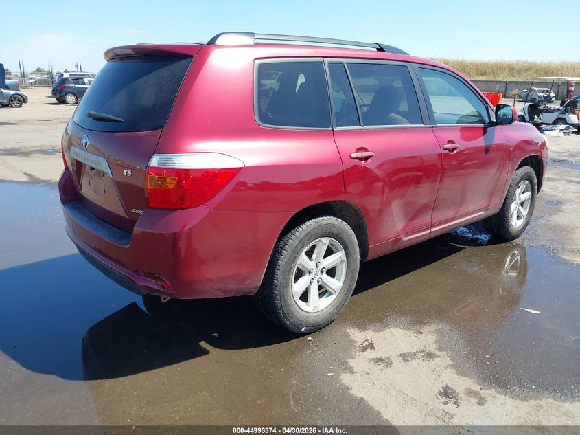 2008 Toyota Highlander VIN JTEES41A082097811 IAAI salvage auction — REAR END, Salvage (Arizona), sold $1,650 on 2026-08-01 (photo 4)