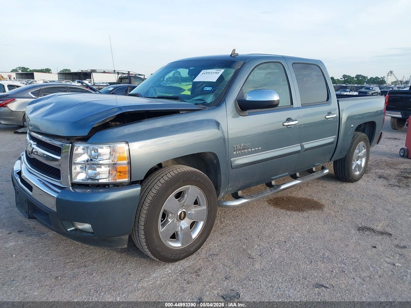 2011 Chevrolet Silverado 1500 VIN 3GCPCSE09BG284950 IAAI salvage auction — FRONT END, Original (Texas), sold $3,250 on 2026-07-10 (photo 2)