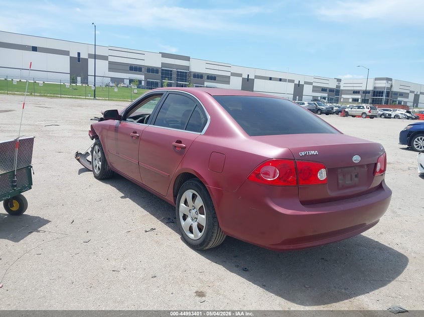 2008 Kia Optima VIN KNAGE123385217986 IAAI salvage auction — FRONT END, Salvage (Texas), sold $250 on 2026-07-21 (photo 3)