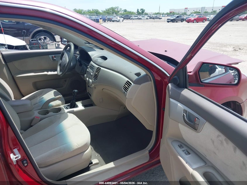 2008 Kia Optima VIN KNAGE123385217986 IAAI salvage auction — FRONT END, Salvage (Texas), sold $250 on 2026-07-21 (photo 5)