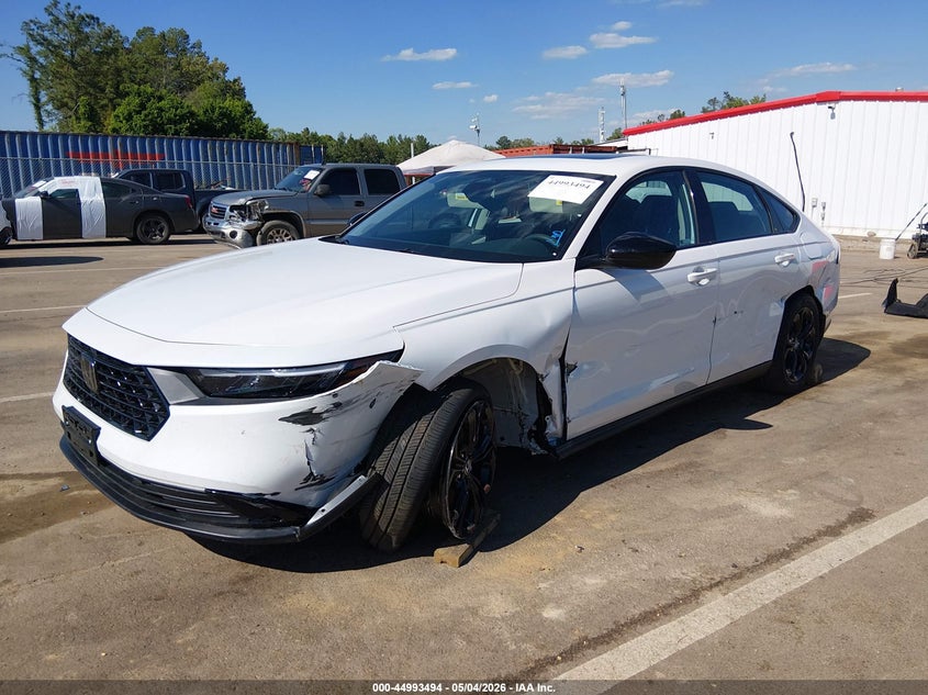 2025 Honda Accord VIN 1HGCY1F41SA090019 IAAI salvage auction — LEFT FRONT, Salvage (Mississippi), sold $8,800 on 2026-07-25 (photo 2)
