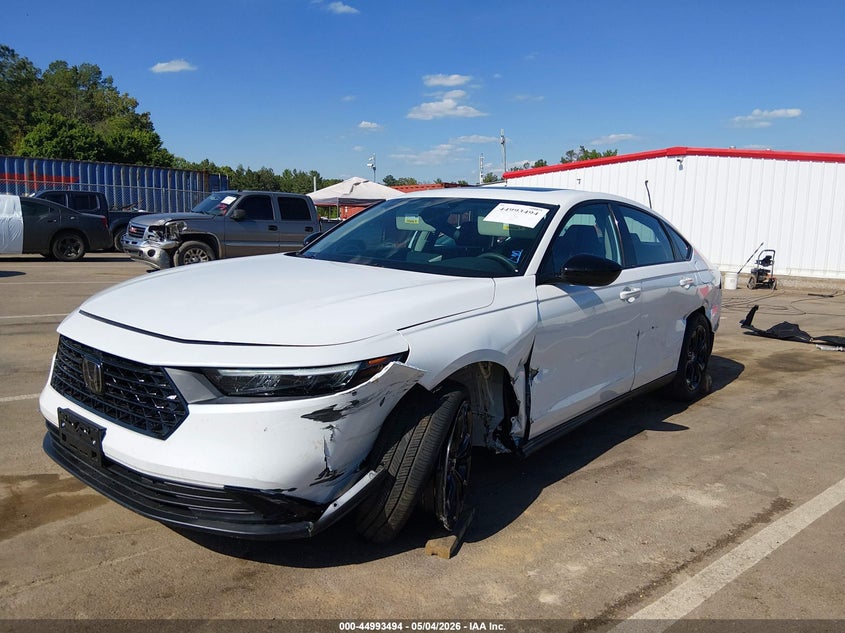 2025 Honda Accord VIN 1HGCY1F41SA090019 IAAI salvage auction — LEFT FRONT, Salvage (Mississippi), sold $8,800 on 2026-07-25 (photo 6)