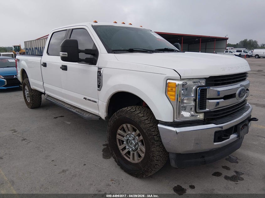 2017 Ford F350 VIN 1FT8W3BT4HED34587 IAAI salvage auction — LEFT FRONT, Original (Texas), sold $9,050 on 2026-07-09 (photo 1)