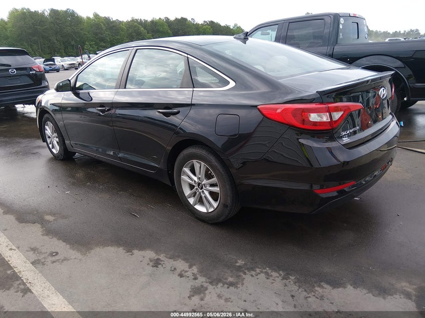 2017 Hyundai Sonata VIN 5NPE24AF2HH490837 IAAI salvage auction — THEFT, Salvage Title, sold $975 on 2026-07-09 (photo 3)