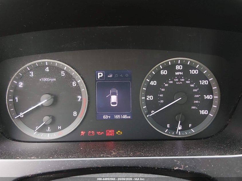 2017 Hyundai Sonata VIN 5NPE24AF2HH490837 IAAI salvage auction — THEFT, Salvage Title, sold $975 on 2026-07-09 (photo 7)