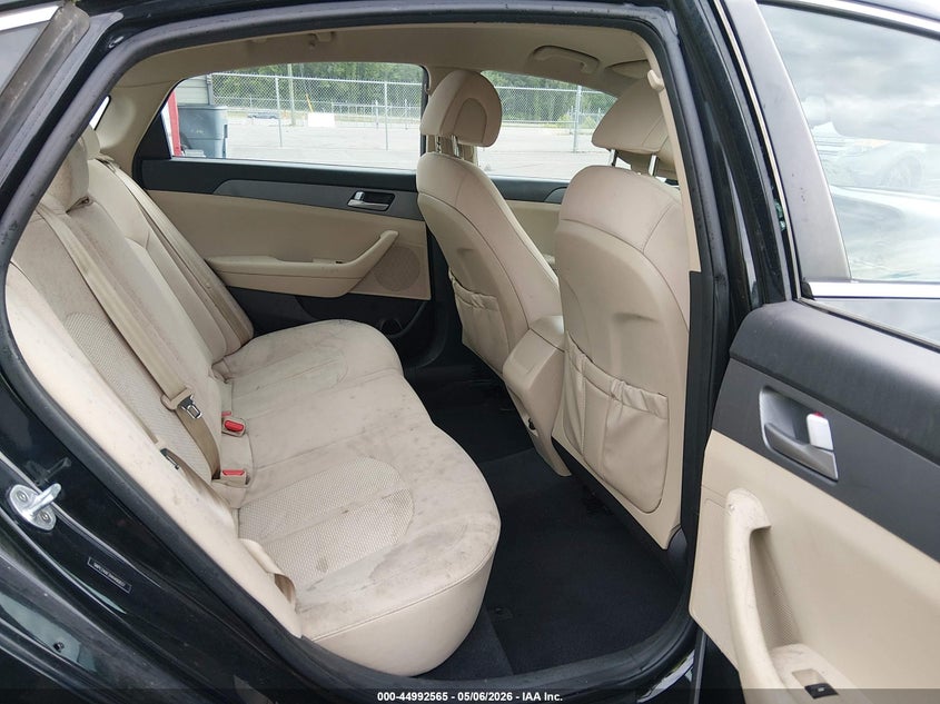 2017 Hyundai Sonata VIN 5NPE24AF2HH490837 IAAI salvage auction — THEFT, Salvage Title, sold $975 on 2026-07-09 (photo 8)
