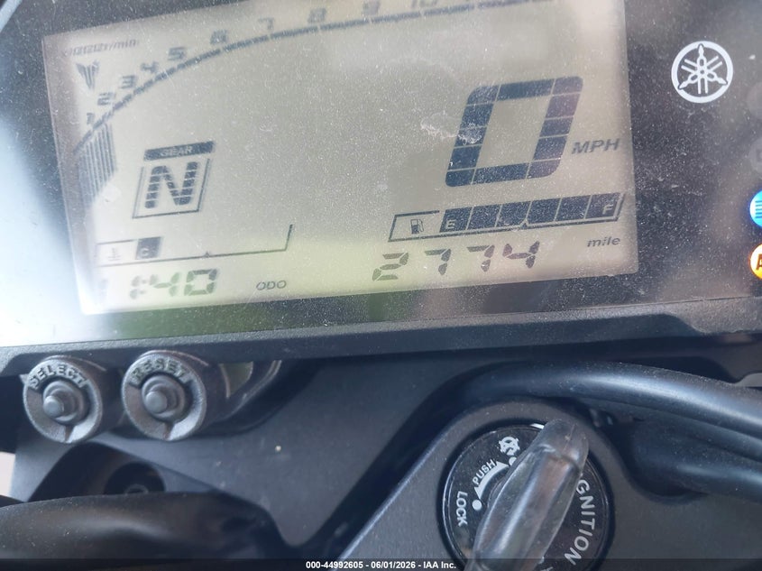 2023 Yamaha Mt-03 VIN MH3RH20Y7PK011806 IAAI salvage auction — SIDE, Salvage Title, sold $1,450 on 2026-07-08 (photo 7)