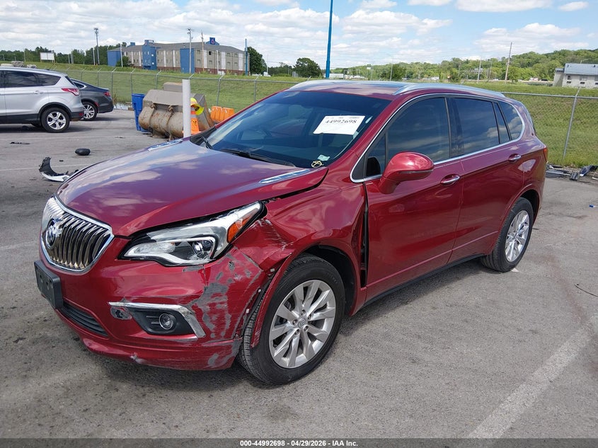 2018 Buick Envision VIN LRBFX1SA3JD051745 IAAI salvage auction — FRONT END, Salvage (Illinois), sold $1,375 on 2026-07-21 (photo 2)