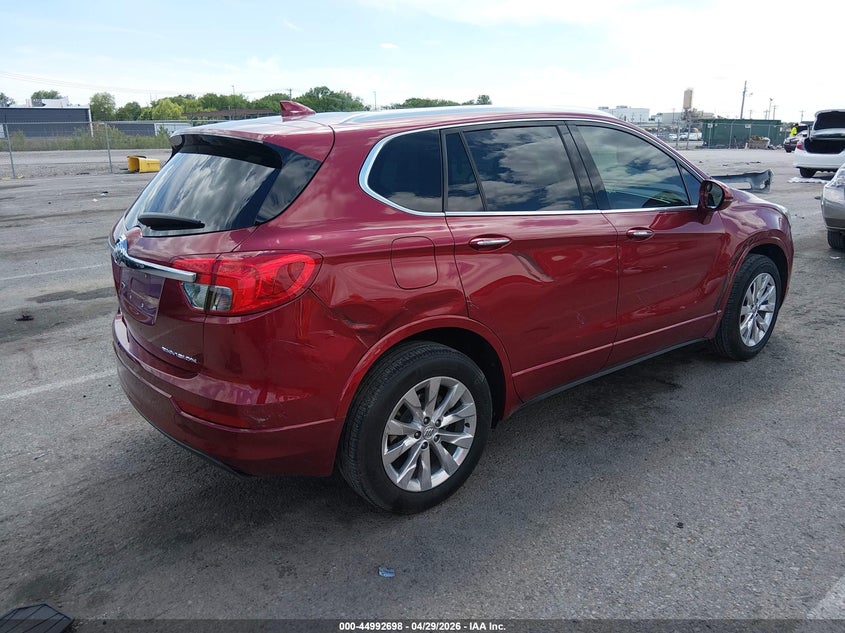 2018 Buick Envision VIN LRBFX1SA3JD051745 IAAI salvage auction — FRONT END, Salvage (Illinois), sold $1,375 on 2026-07-21 (photo 4)