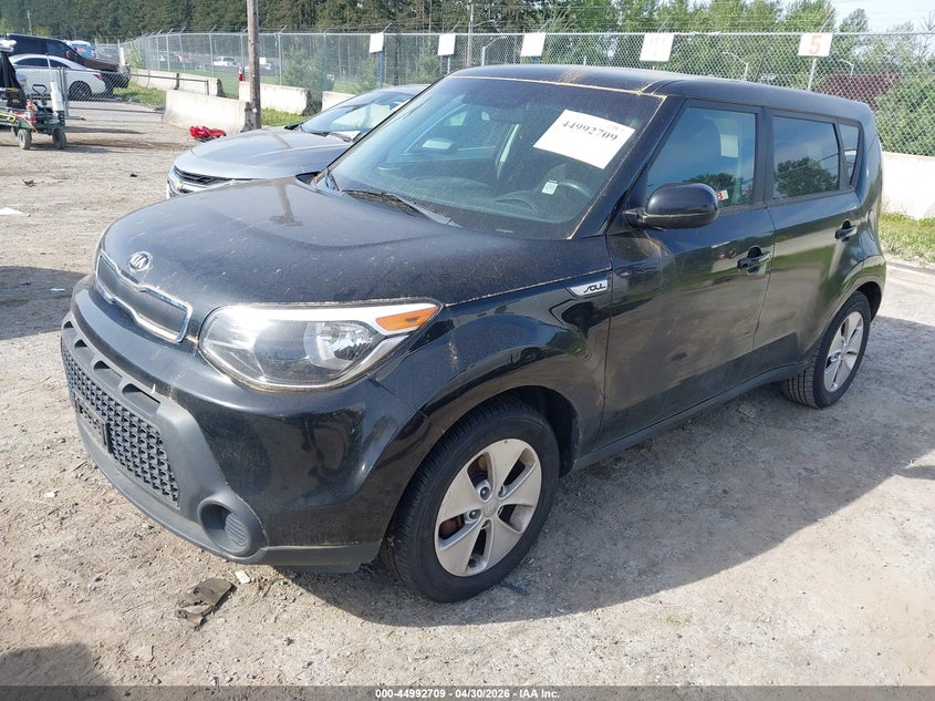2016 Kia Soul VIN KNDJN2A28G7305779 IAAI salvage auction — REAR END, Clear-Dealer Only (Texas), sold $750 on 2026-07-15 (photo 2)