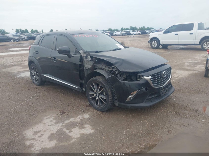 2017 Mazda Cx-3 VIN JM1DKDD70H0142032 IAAI salvage auction — FRONT END, Original (Texas), sold $25 on 2026-07-11 (photo 1)