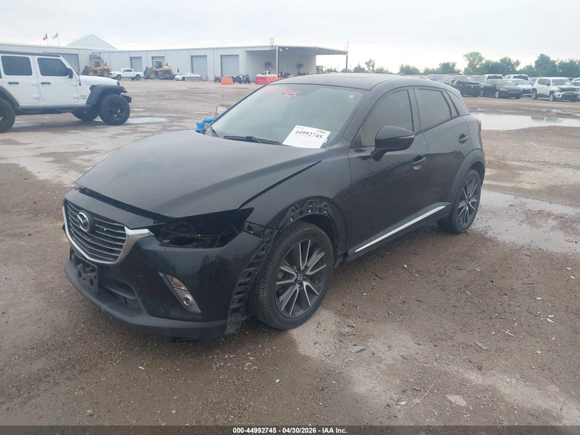 2017 Mazda Cx-3 VIN JM1DKDD70H0142032 IAAI salvage auction — FRONT END, Original (Texas), sold $25 on 2026-07-11 (photo 2)