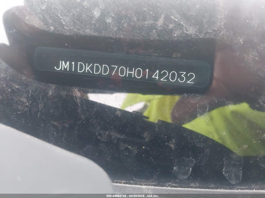 2017 Mazda Cx-3 VIN JM1DKDD70H0142032 IAAI salvage auction — FRONT END, Original (Texas), sold $25 on 2026-07-11 (photo 9)
