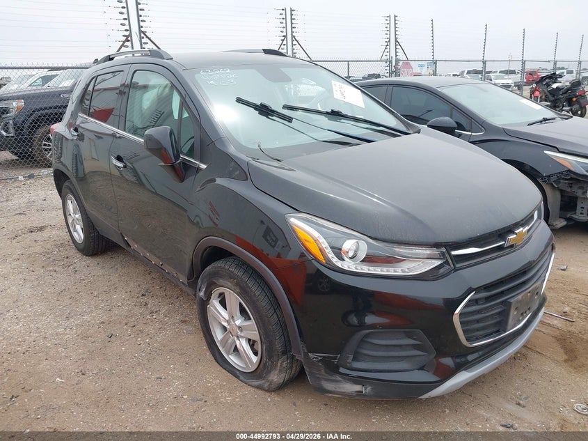 2020 Chevrolet Trax VIN KL7CJPSB9LB007584 IAAI salvage auction — LEFT SIDE, Salvage (Texas), sold $2,300 on 2026-07-14 (photo 1)