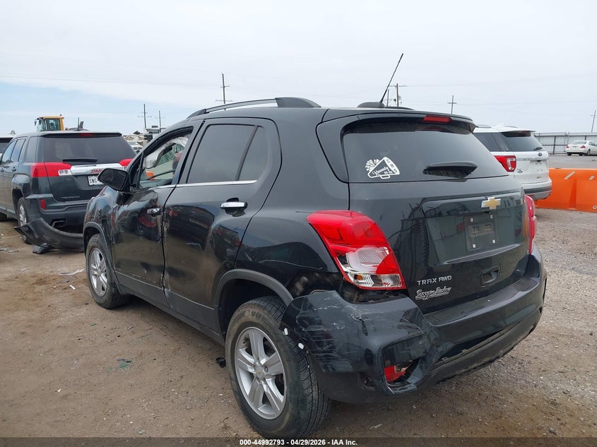 2020 Chevrolet Trax VIN KL7CJPSB9LB007584 IAAI salvage auction — LEFT SIDE, Salvage (Texas), sold $2,300 on 2026-07-14 (photo 3)
