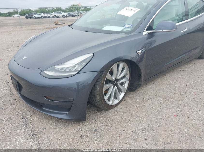 2019 Tesla Model 3 VIN 5YJ3E1EB7KF391604 IAAI salvage auction — LEFT FRONT, Original (Texas), sold $8,400 on 2026-07-09 (photo 6)