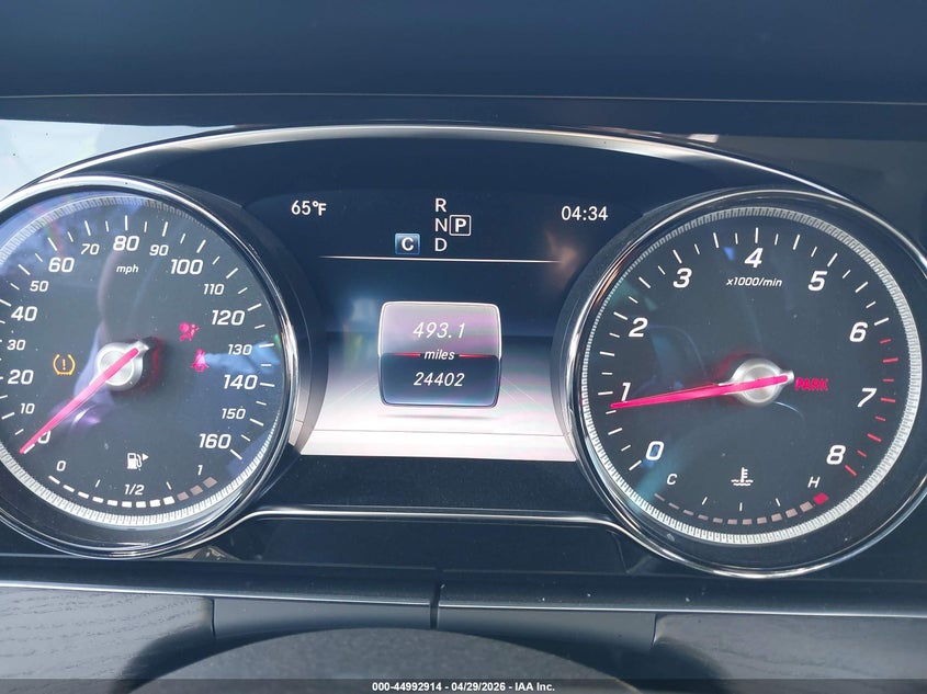 2018 Mercedes-benz E-klasse VIN WDD1K6FB2JF043818 IAAI salvage auction — REAR END, Salvage Title, sold $10,800 on 2026-07-08 (photo 7)